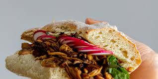 Sandwich aux champignons