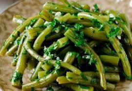 Haricot vert sauté à l'ail