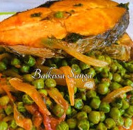 Petit pois sauté aux oignons bio